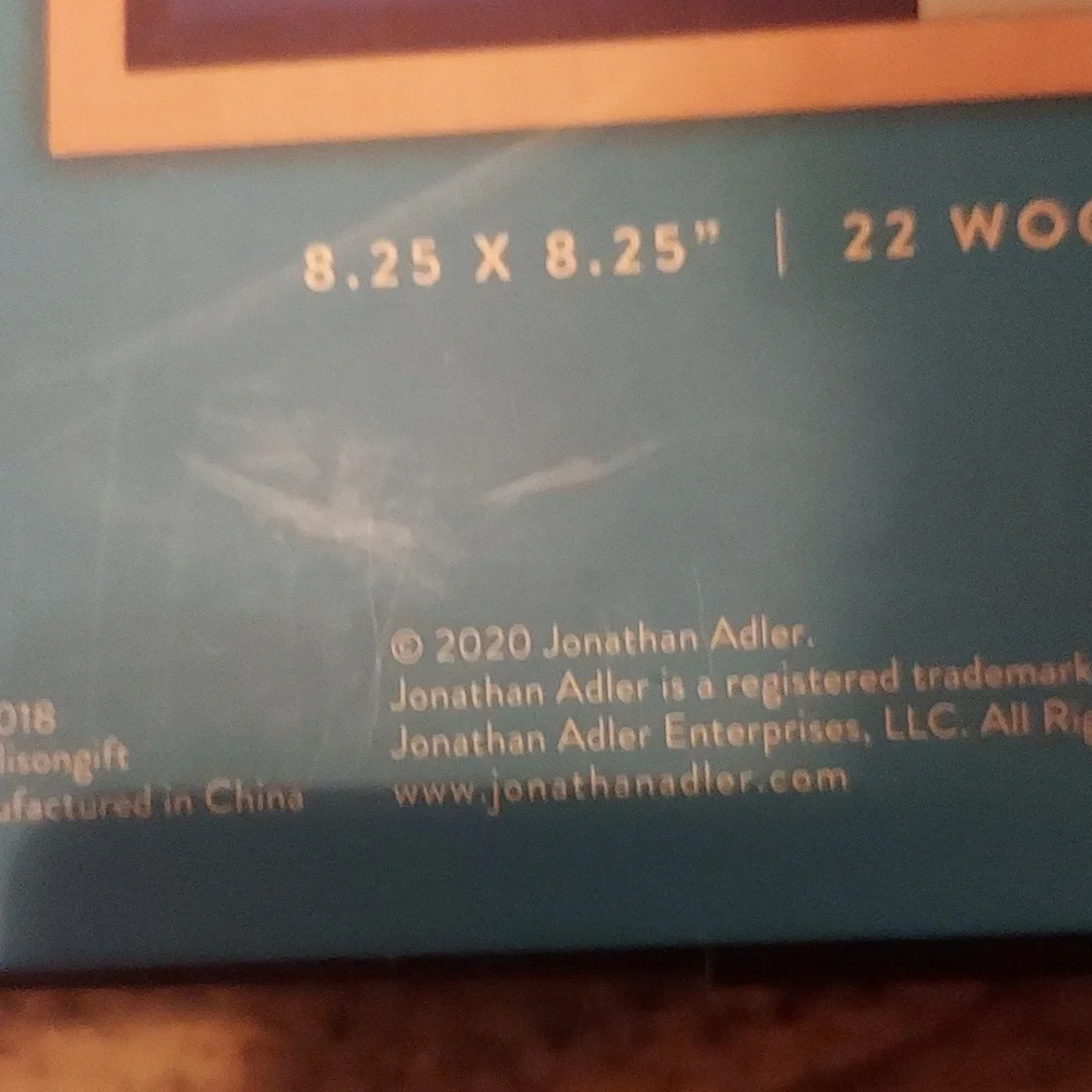 Hot Designer. Awesome Product. Ultra Artsy Lux Wood Puzzle By Jonathan Adler